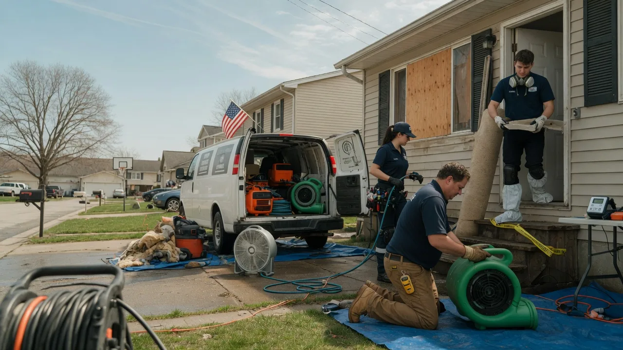 Water Damage Restoration in Concord, IL near me